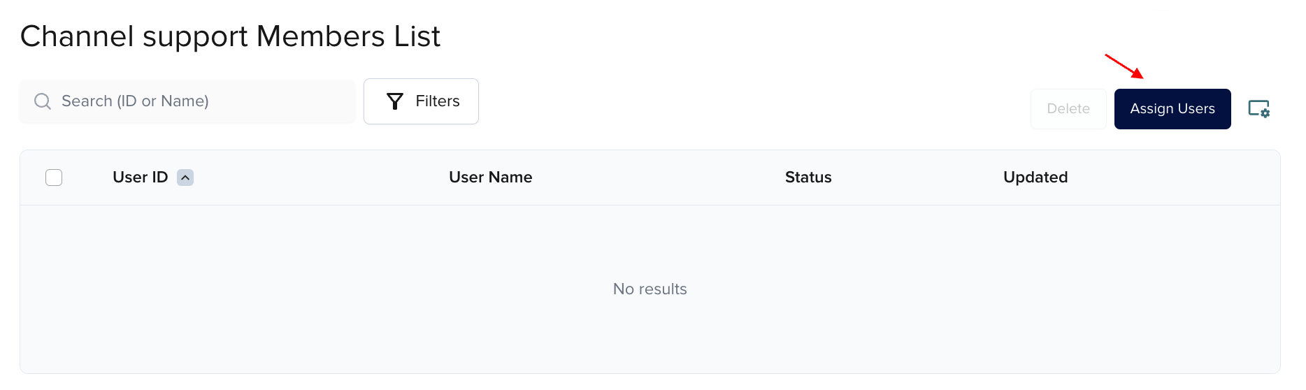 Assign users