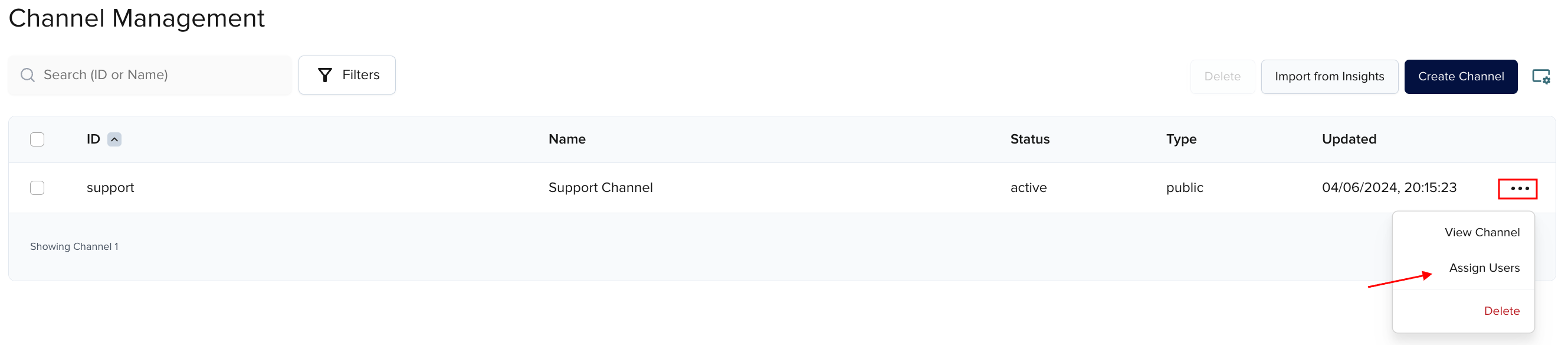 Assign users