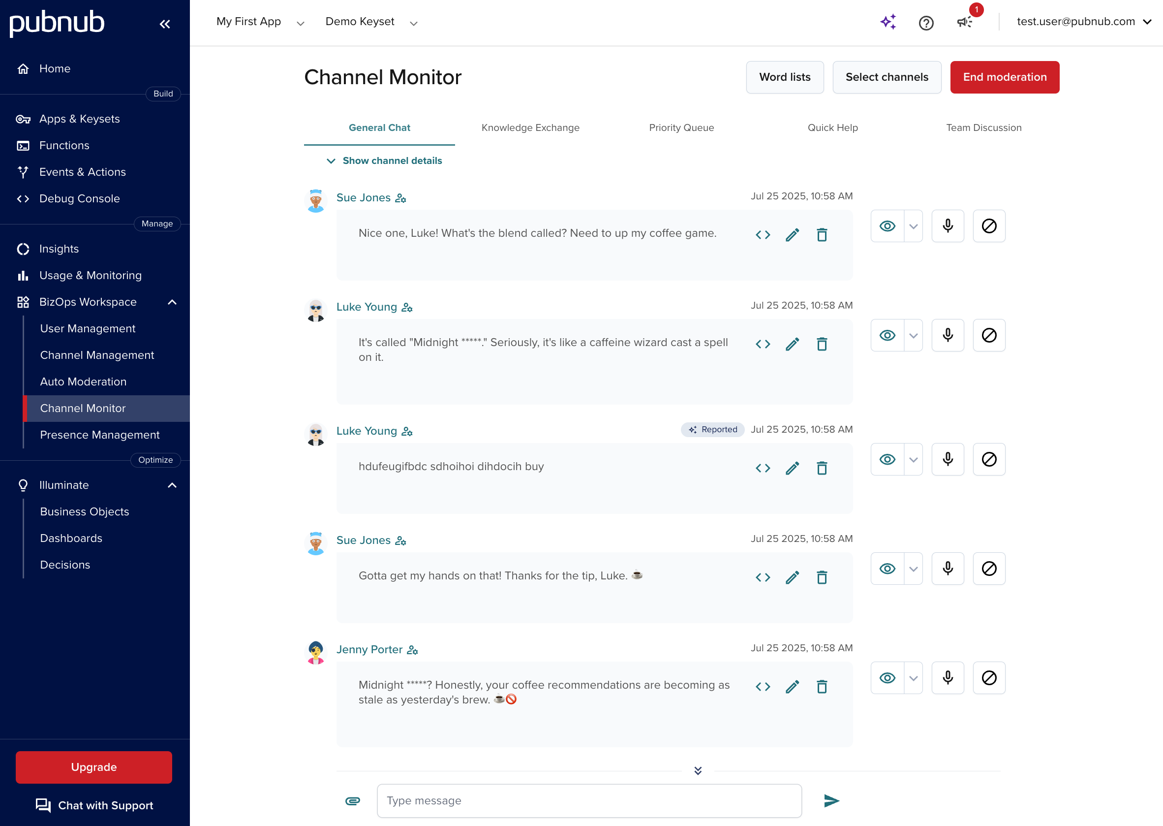 Channel Monitor