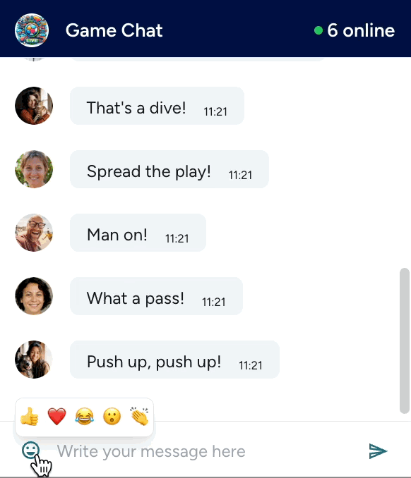 Live Stream Chat