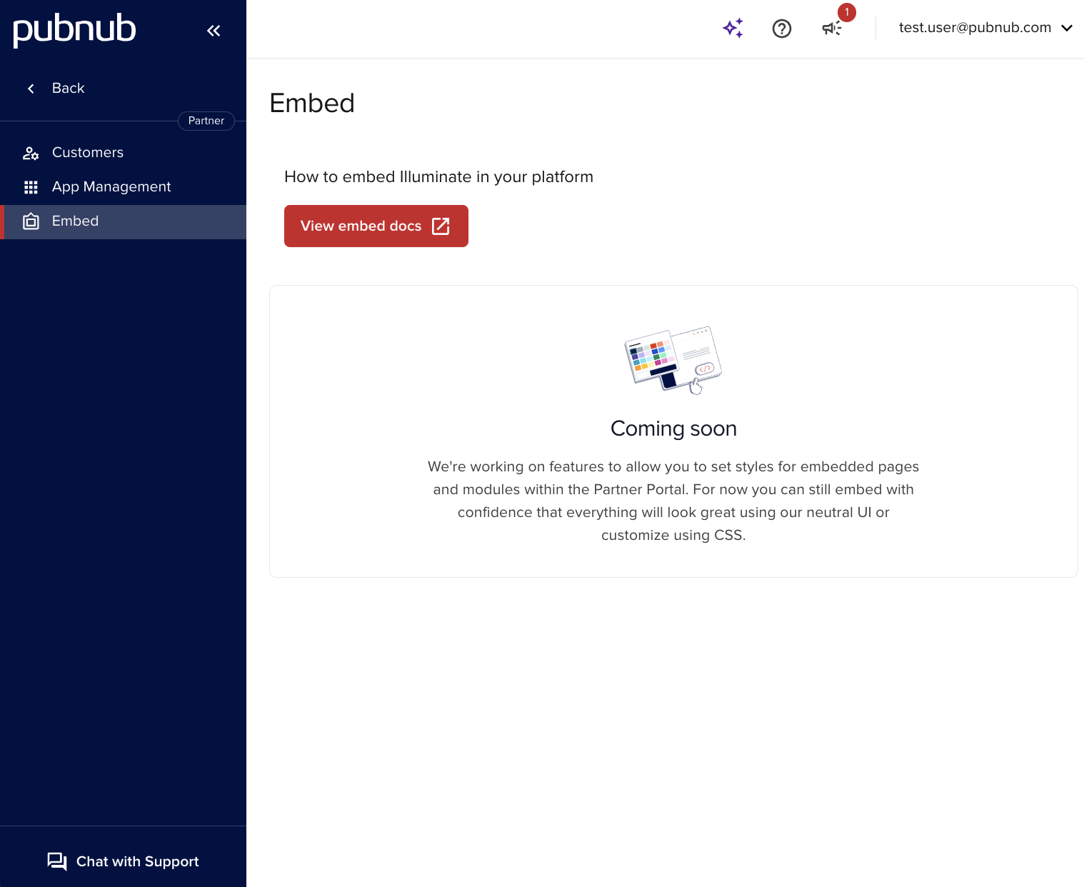 Embed view