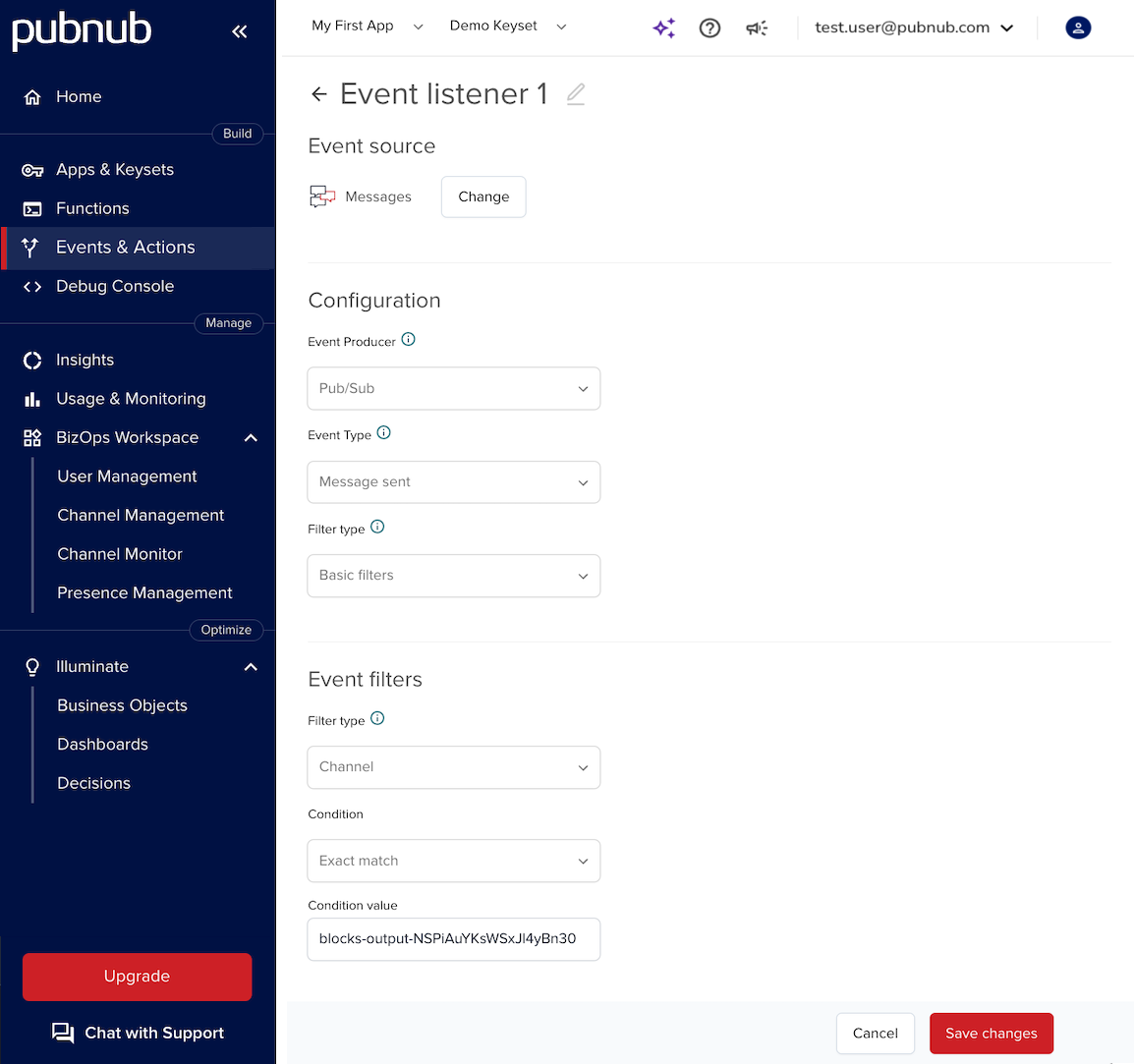 Export logs through E&amp;A