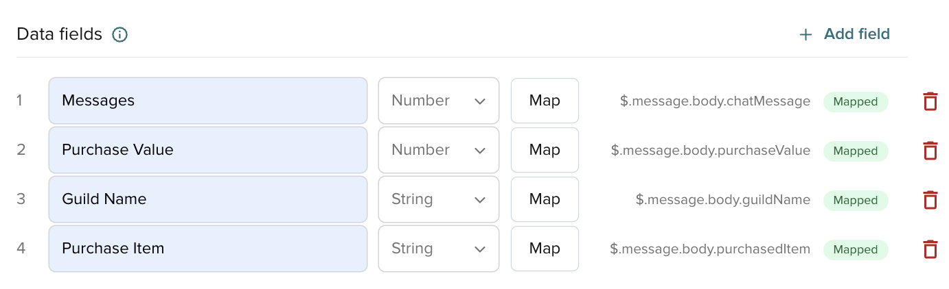 Map button