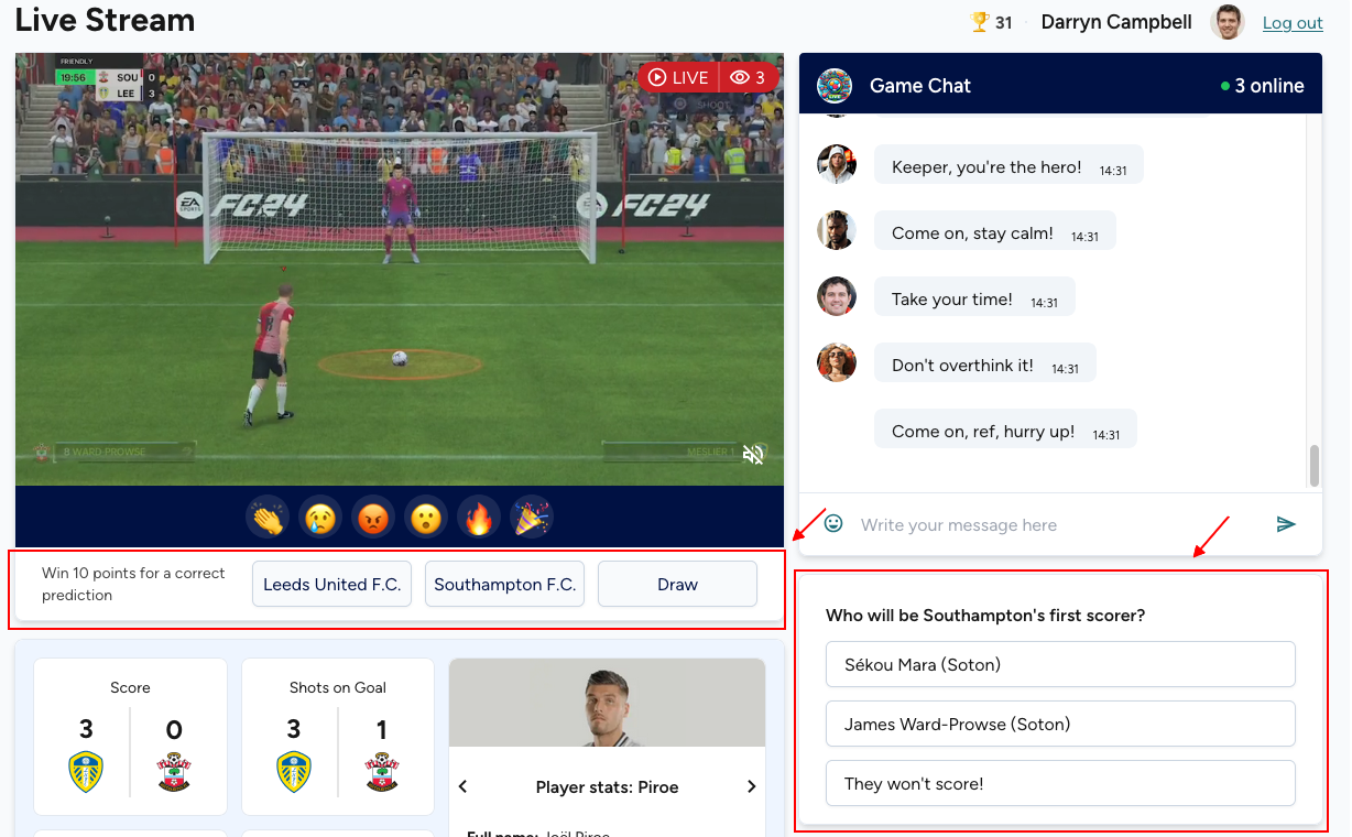 Match vs Side Poll