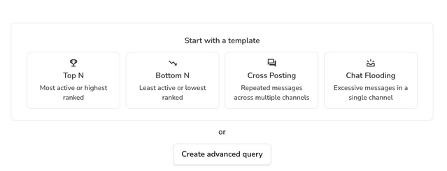 Query Builder templates