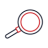 Magnifying glass icon that represents an overview