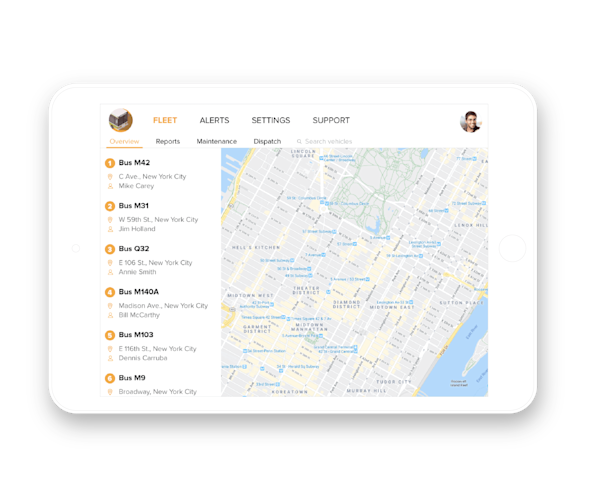 Geolocation Developer Path Tablet
