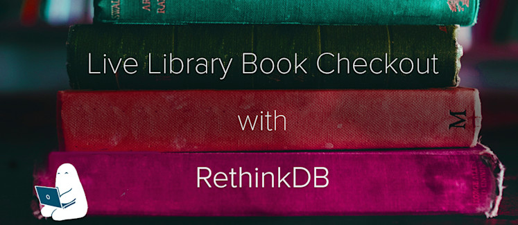 rethinkdb pubnub book checkout