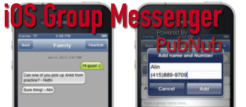 Building an iOS Group Messenger App