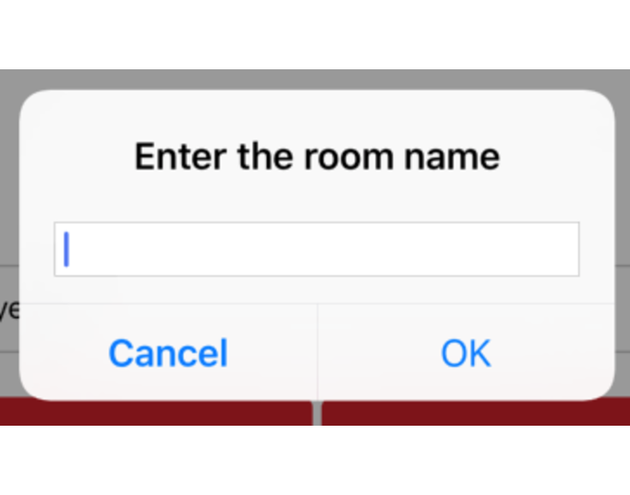 join room alert