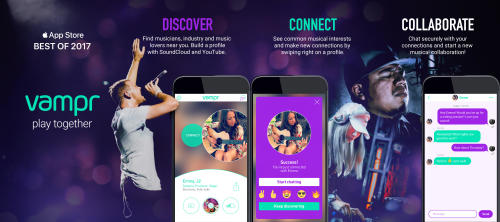 Vampr Connects Musicians Based on Geo-proximity with PubNub