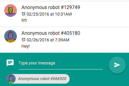 Auto scroll down when a new message is received