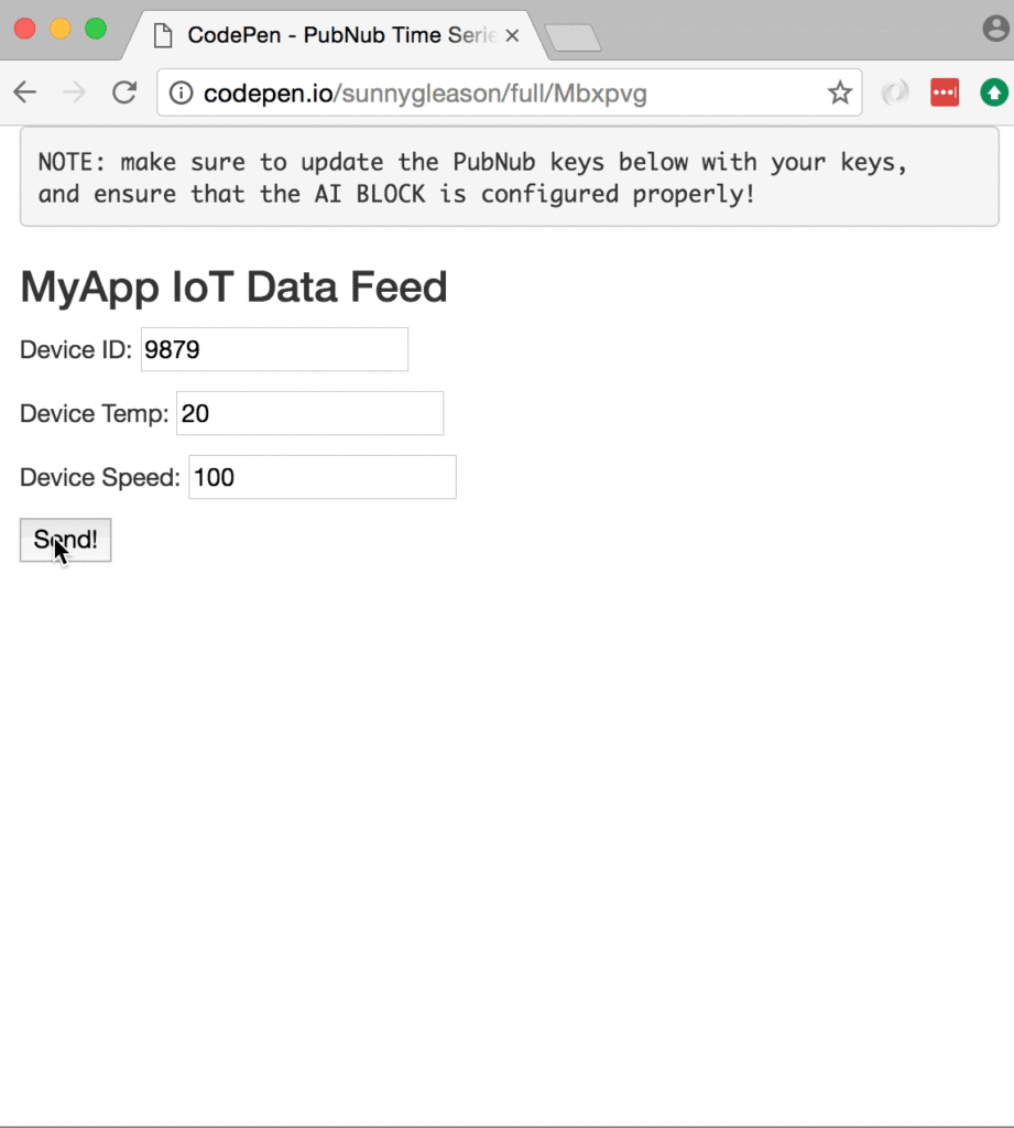 Falkonry App in Action