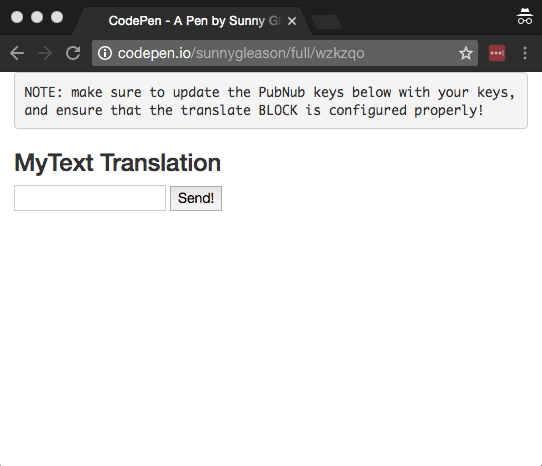 diy multilingual chat