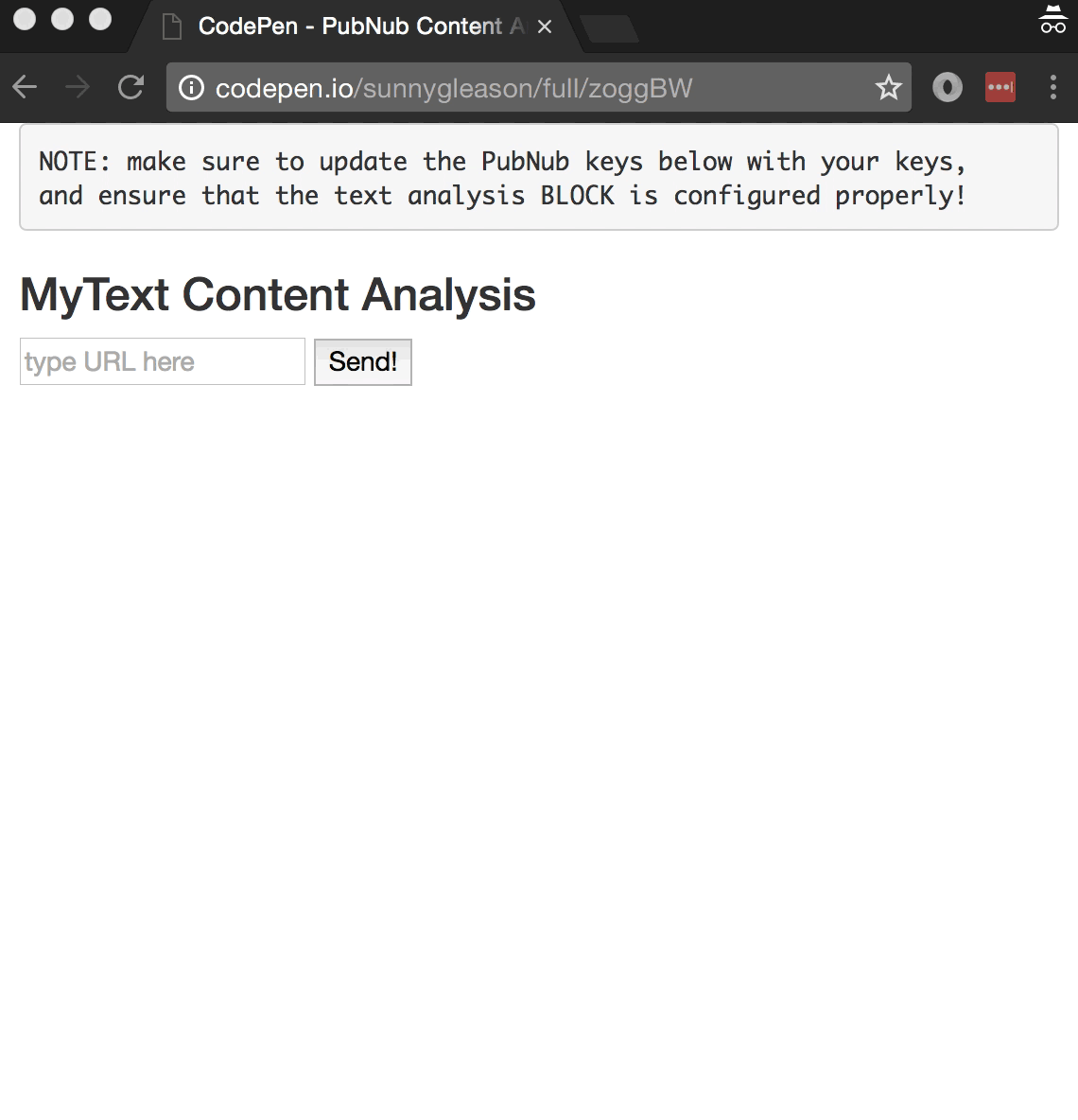 Text Content Analysis + Categorization with Diffbot