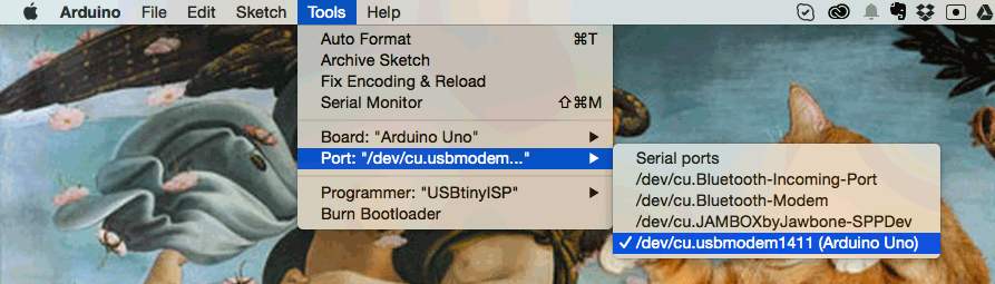 arduino johnny five setup
