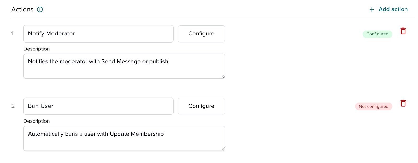 How to automatically mute or ban users with Illuminate - Add Mute or Ban Action