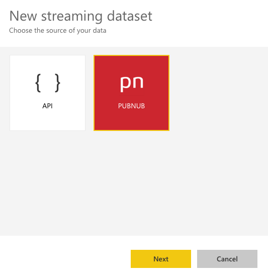 New Streaming Data Set