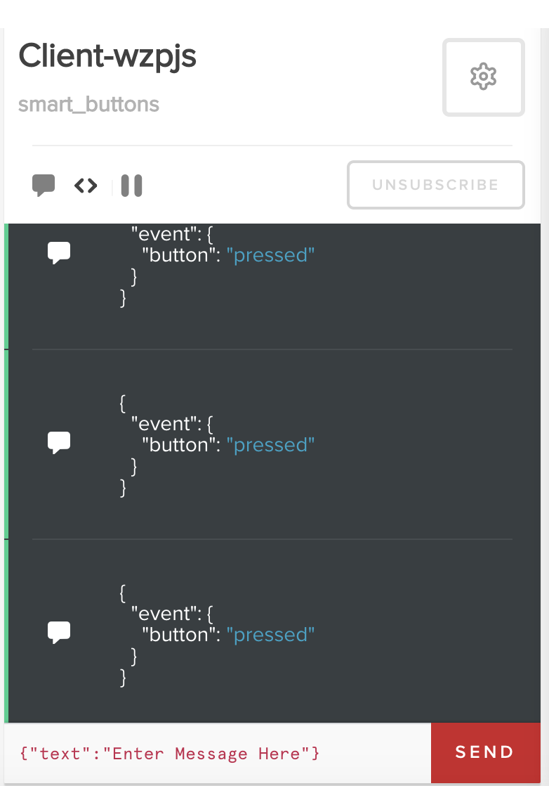 Smart Button Output