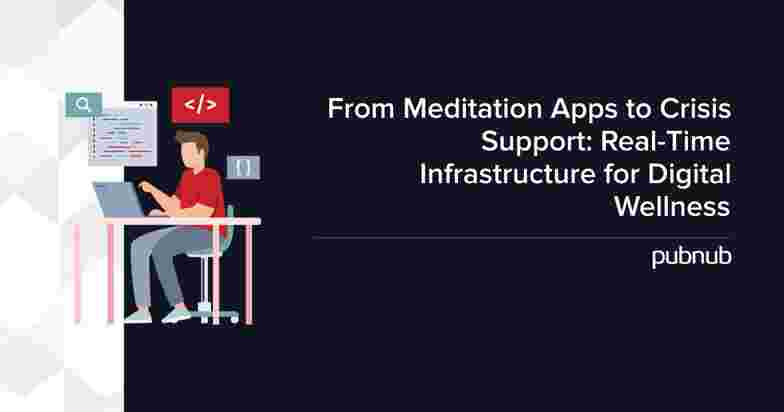From Meditation Apps to Crisis Support: Real-Time Infrastructure for Digital Wellness
