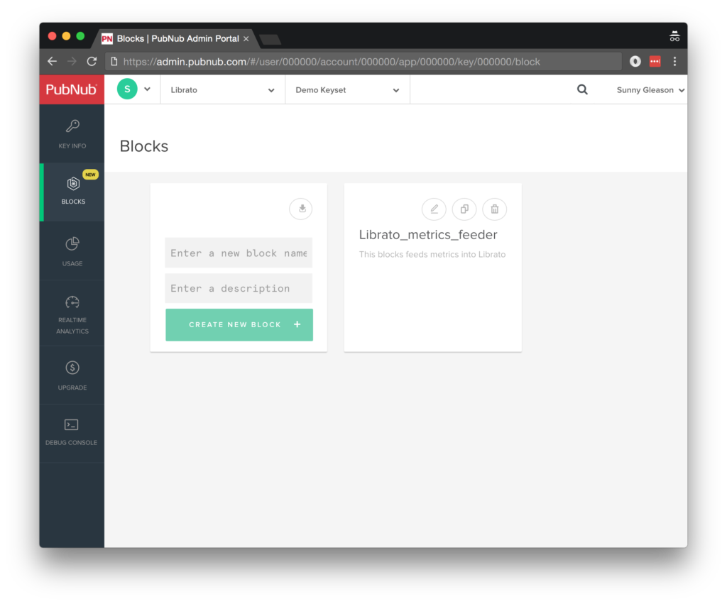 Create Librato Block