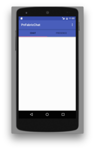 Fabric Main Activity View