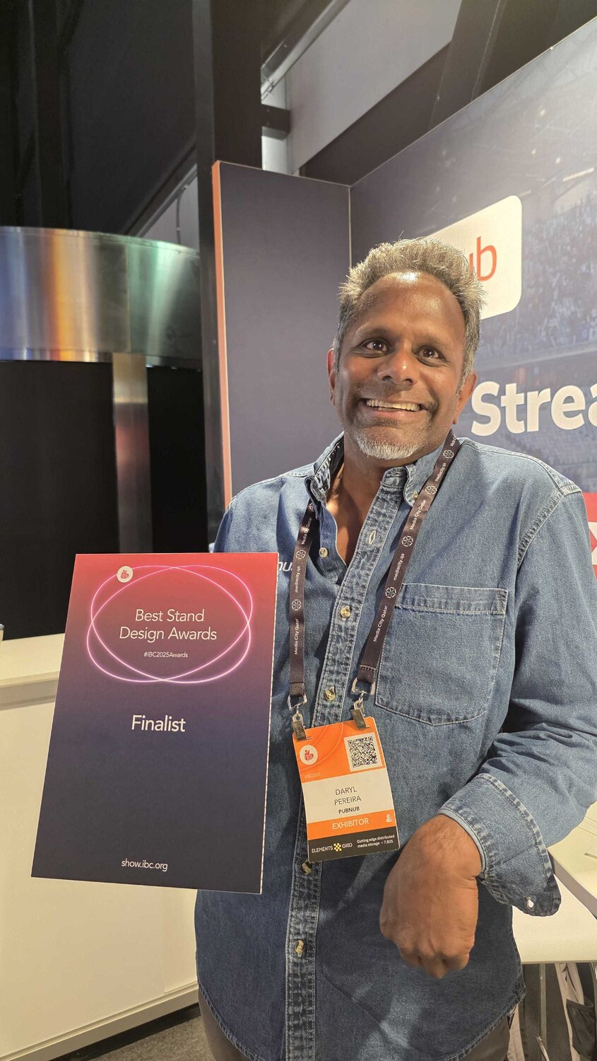 IBC 2025 Best Stand Design Finalist