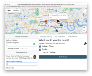Preview of Delivery Demo demo