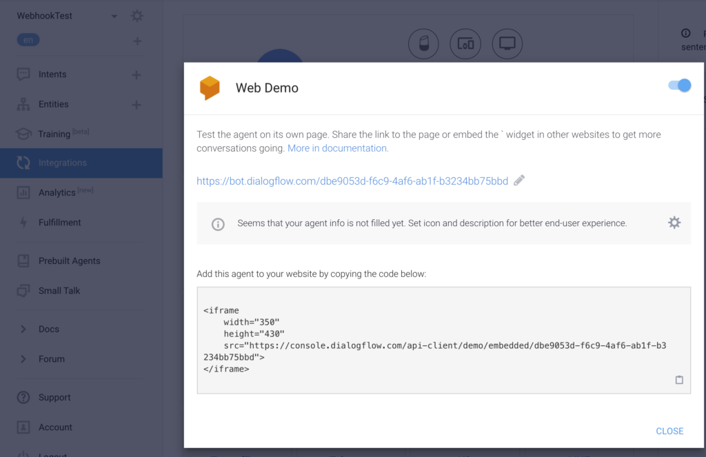 pubnub-dialogflow-demo
