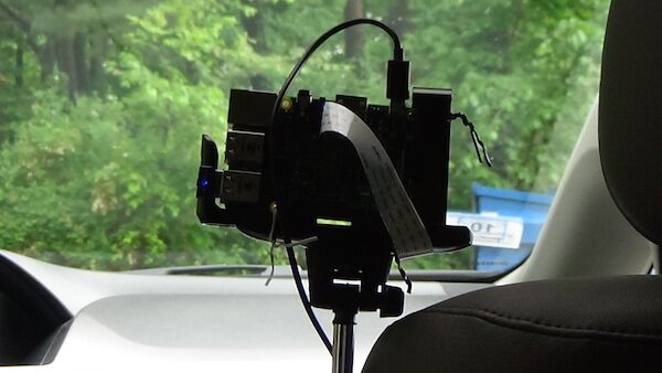 Raspberry Pi Dashcam in Action
