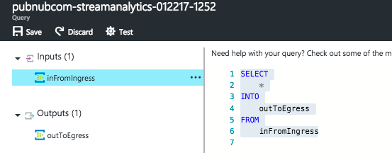 PubNub Azure Event Hubs Demo