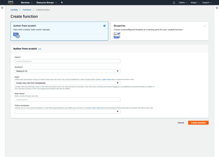 lambda-function-pubnub