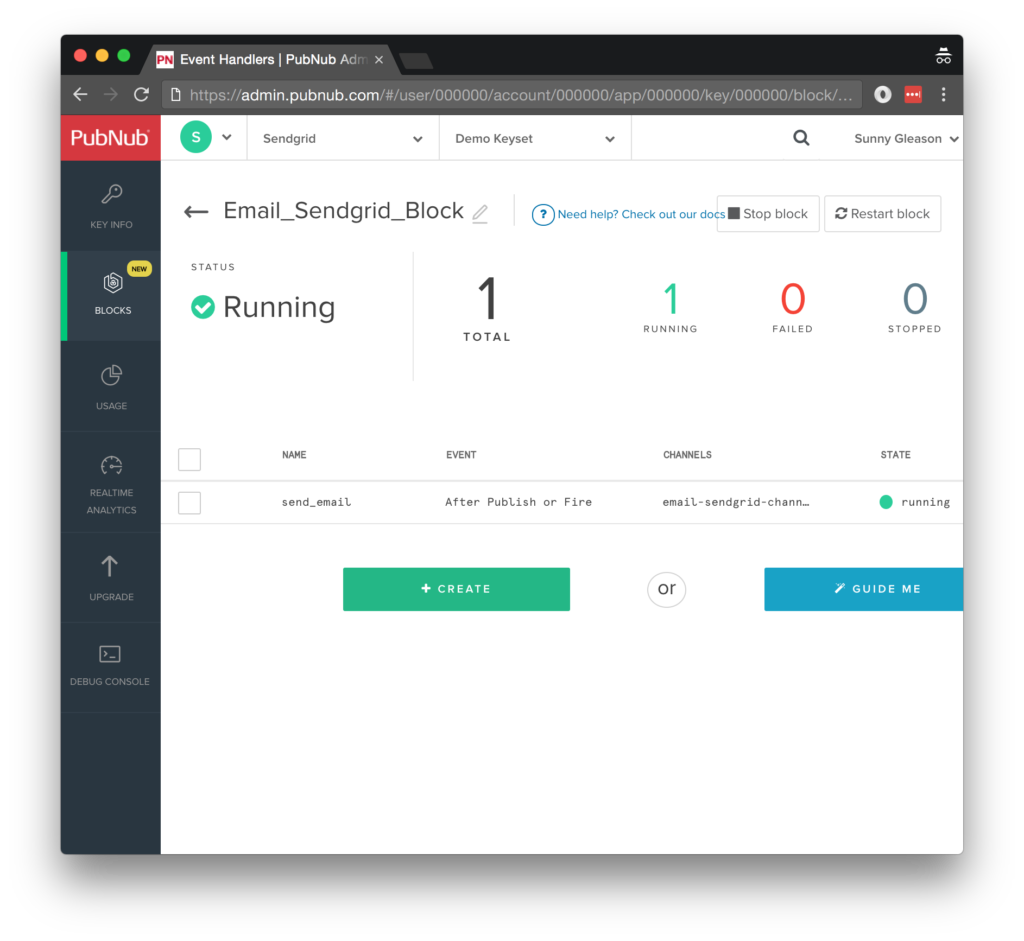 Create Event Handlers