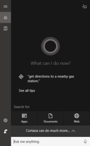 Microsoft Cortana