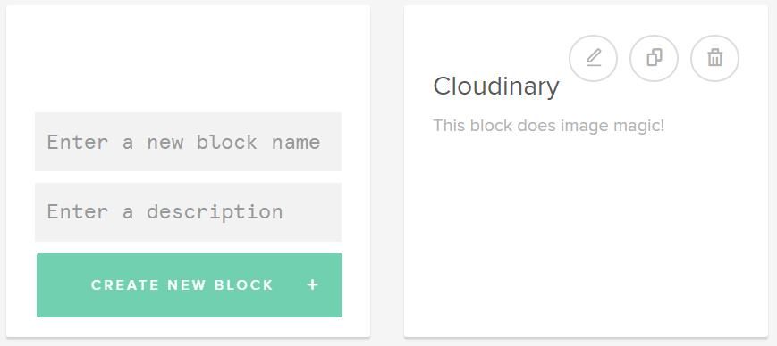 PubNub BLOCKS Cloudinary