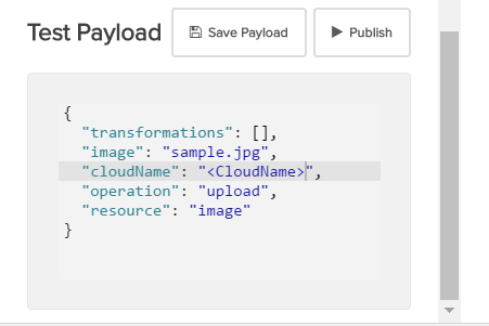 PubNub BLOCKS Cloudinary