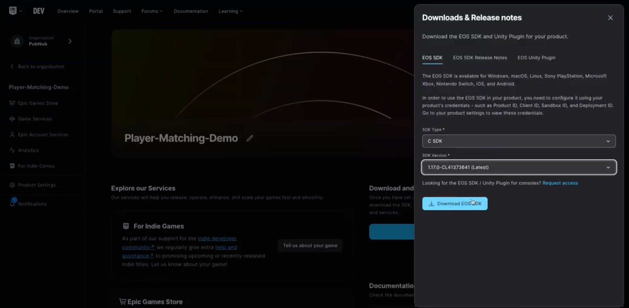 Install EOS SDK