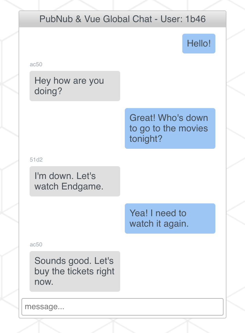 Vue Group Chat App