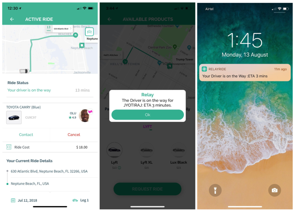 one-call-relayride-mobile-app