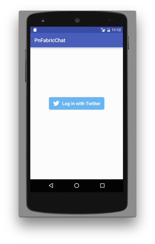 Fabric Login via Twitter