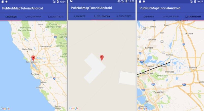 Android Location Tracking with the Google Maps API