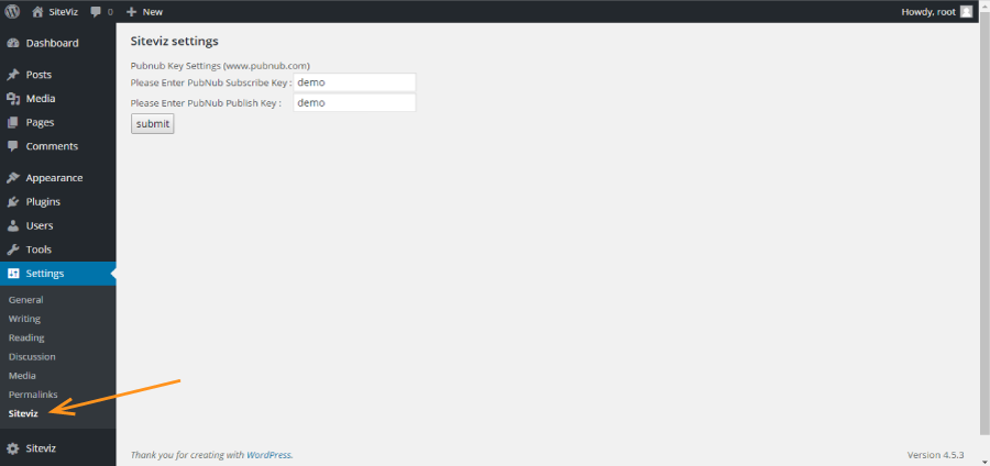 Creating WordPress Site Visualization Plugin w/PHP