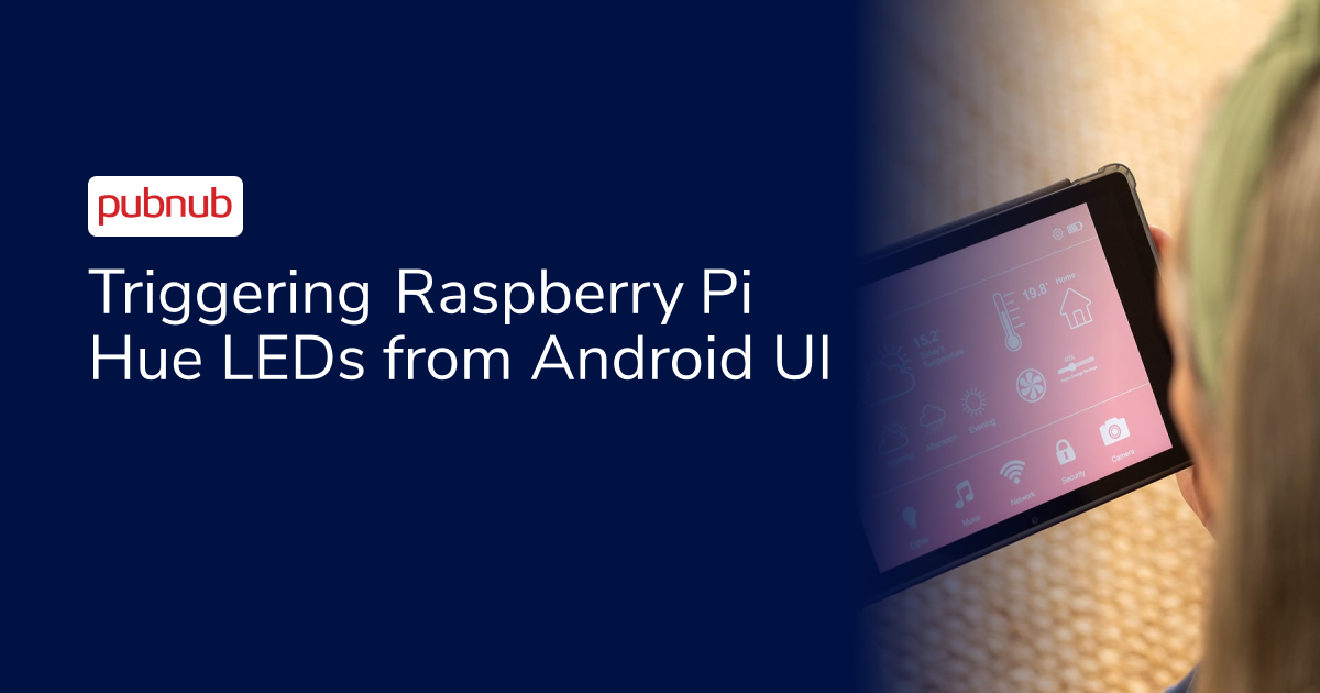 Triggering Raspberry Pi Hue LEDs from Android UI