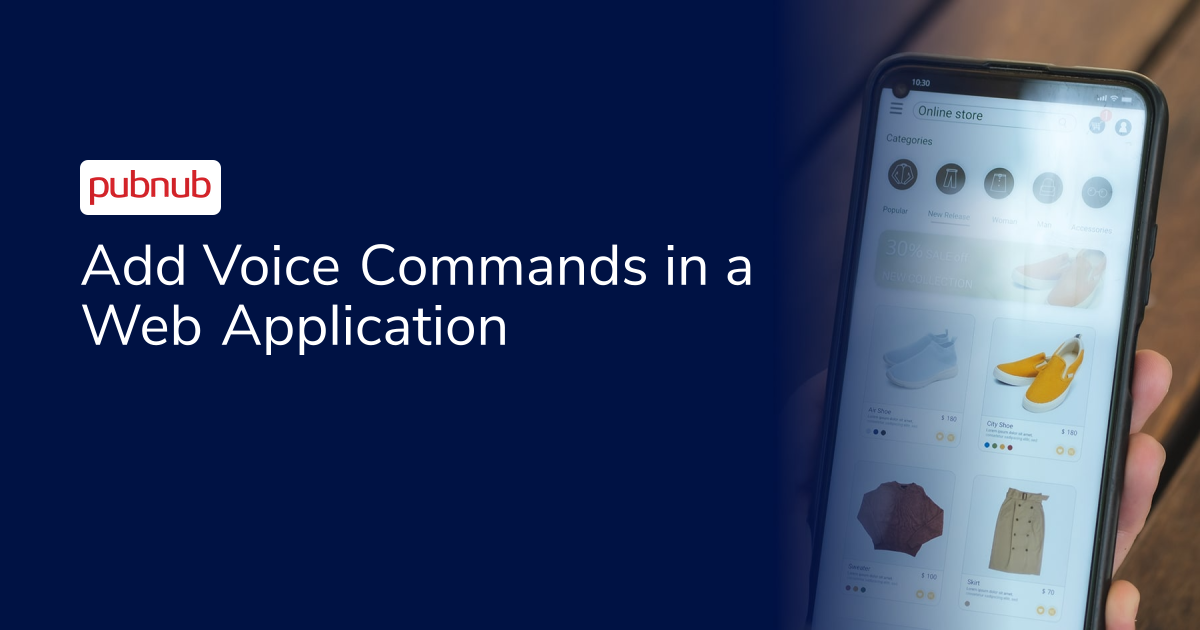 Add Voice Commands in a Web Application